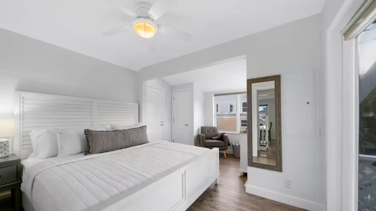 Enjoy your king sized oasis with gorgeous ensuite bathroom